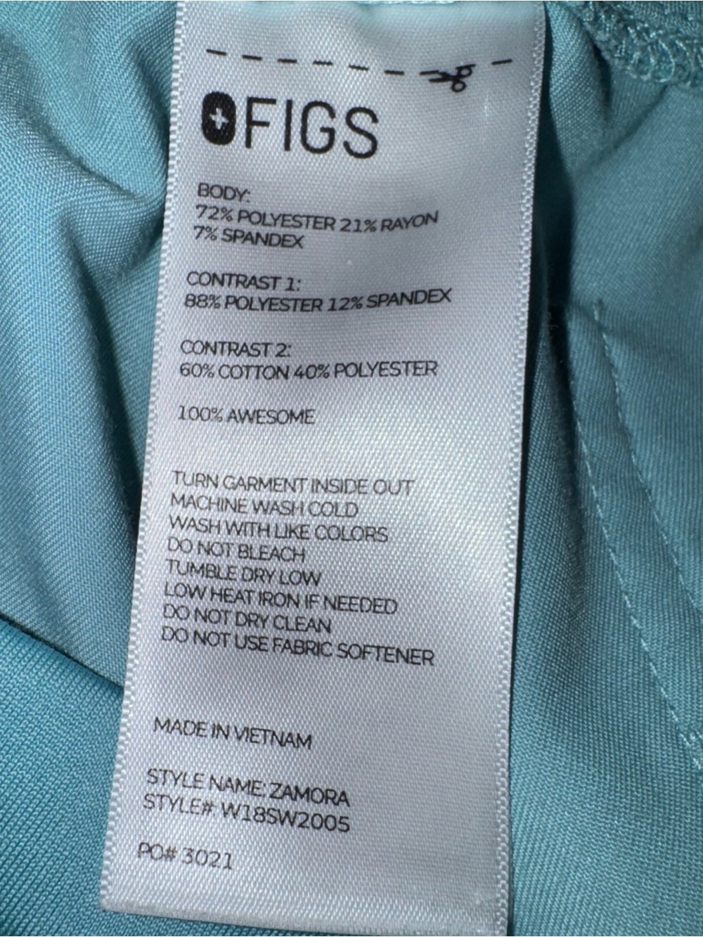 Figs Seaglass Zamora joggers - Picture 6 of 6